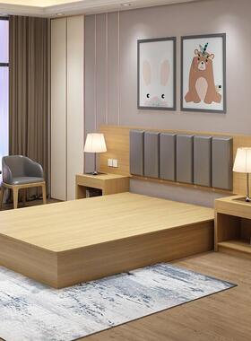 酒式店家具间UTY全套出租公寓客标房家具酒店宾床标准间双床馆专