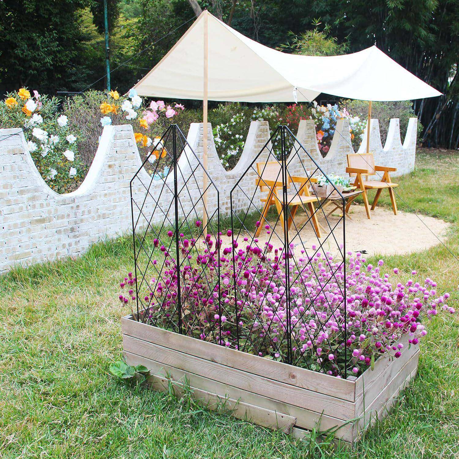 可叠铁线网，格爬折DY-2549藤架铁藤蔓植物攀艺爬架，黄瓜架,家居饰品,花栅栏,淘宝优惠券,粉丝福利购,淘宝优惠卷