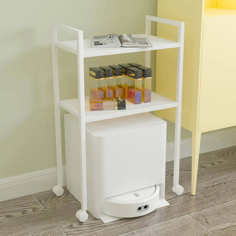 科沃斯扫地机器人置物架云鲸伴侣小推车边几防尘罩净化器收纳柜架