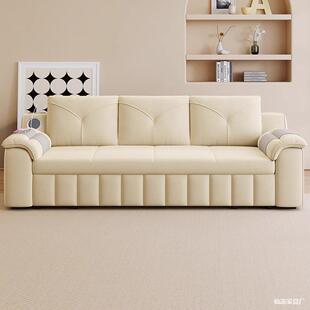 沙发床可折叠两用2025新式款客厅双人1米5二合一HZV布艺小体型户