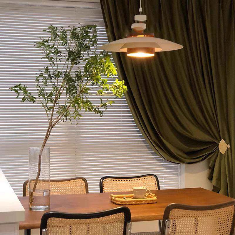 现代卧简约时尚奢333华客厅卧室室人纹绒布字阳单色遮成品窗帘绿