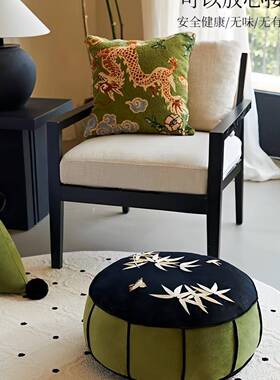 巴山竹夜坐墩垫家用1234刺蒲坐榻榻米客厅地上懒人沙绣发拆团洗