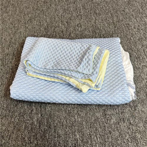 好物好价 夏季加厚冰豆豆凉席三件套舒适空调软席软糯冰丝席子