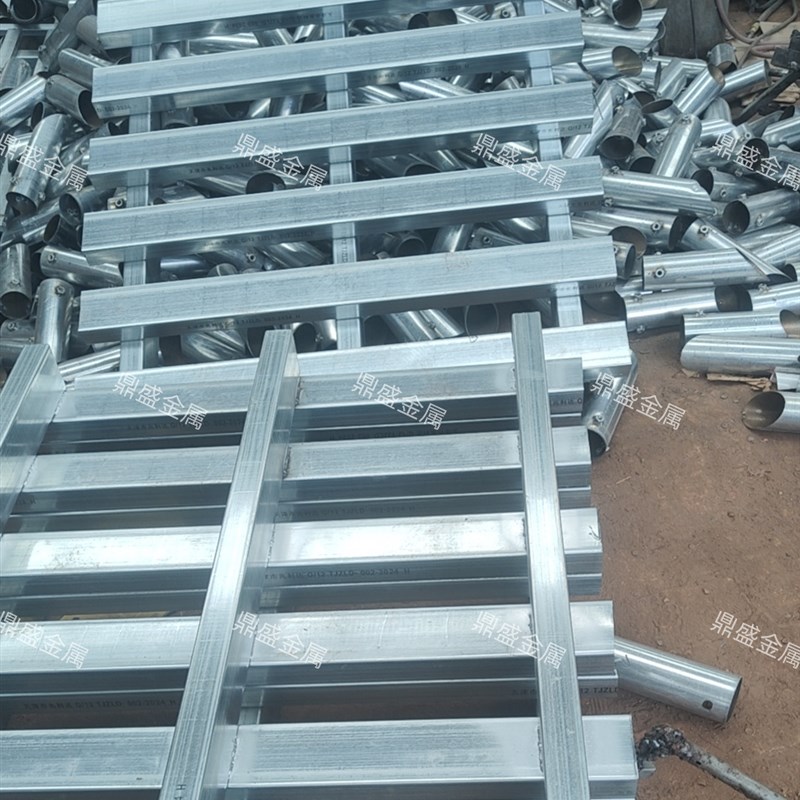 钢制铁托盘叉车拍子工业铁卡板托板金属卡板重型垫仓板货架