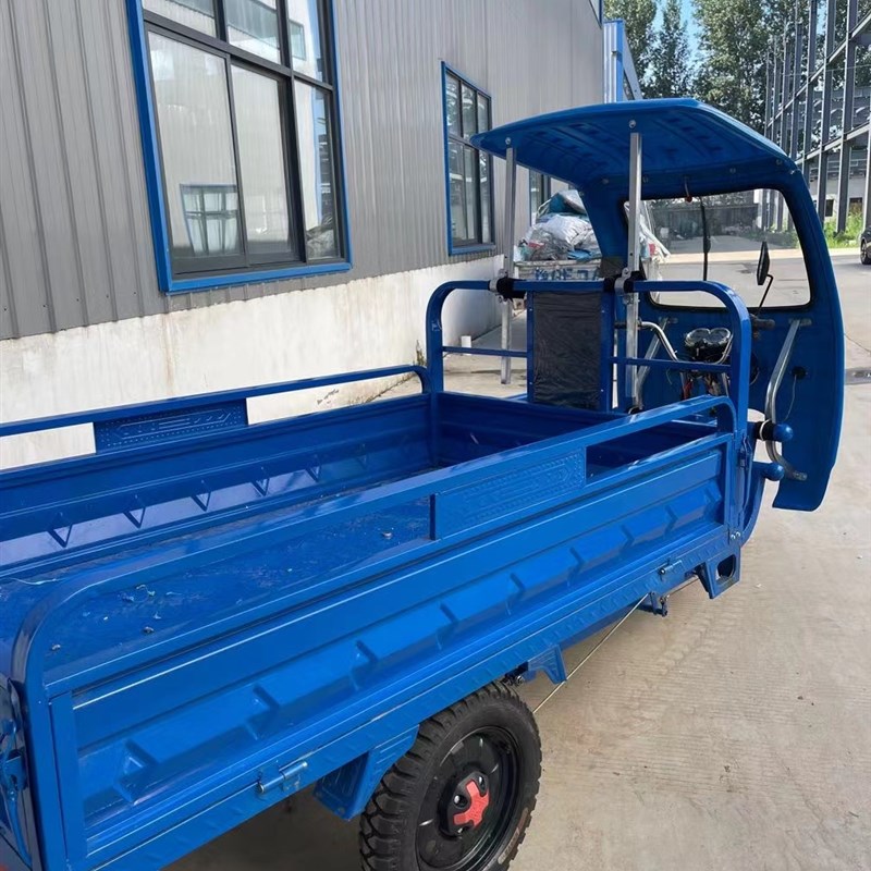 电动三轮车车棚防雨塑料前车头棚封闭驾驶室金鹏雨篷车篷全封