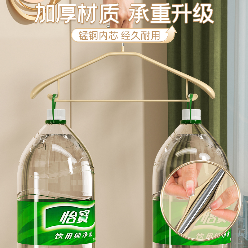 衣架家用挂衣宽肩无痕防肩角不起包100个防滑晾晒大衣撑挂衣架子