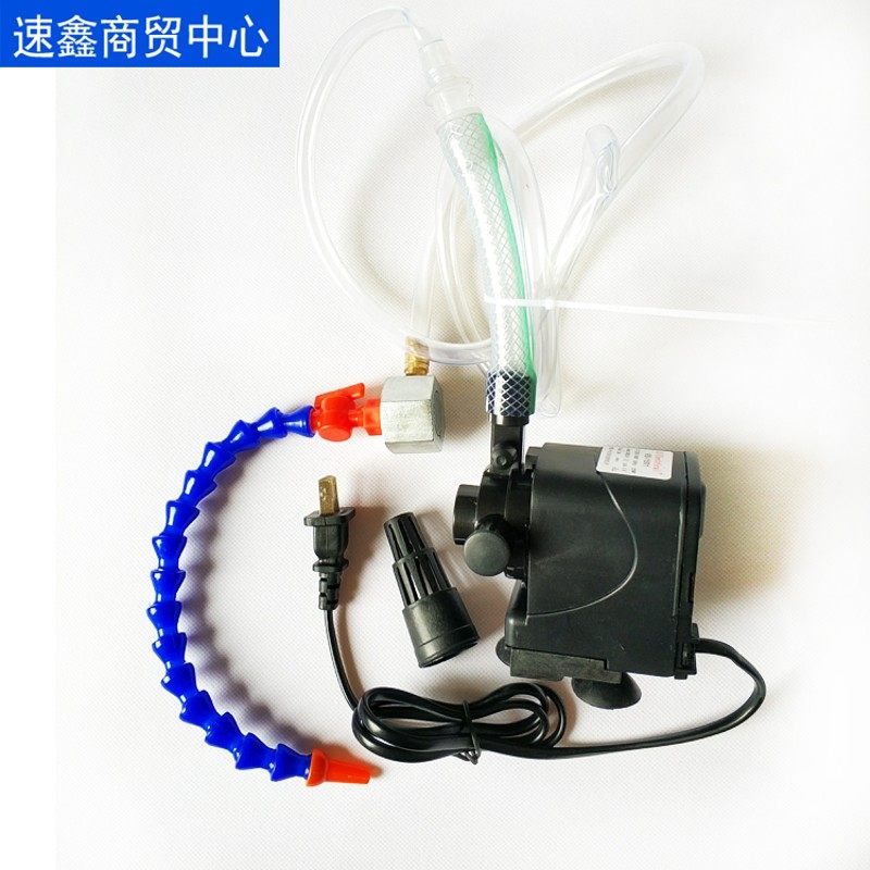 玉雕循环水泵套装潜水泵滴水冷却装置宝玉石翡翠松石加工喷抽水泵