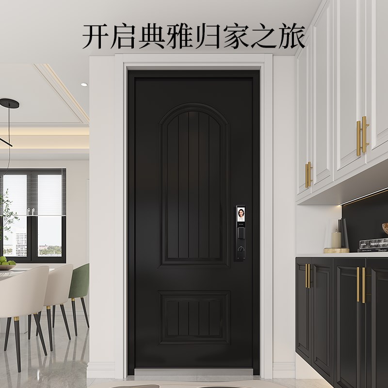 欧帝乐进户门复古别墅大门单开门高端大气豪华防盗门法式入户门