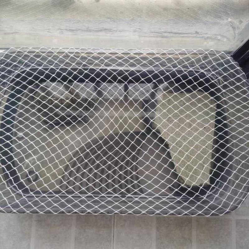 鱼网罩塑料箱网罩鱼缸防跳网乌龟箱防逃网圆形鱼缸防鱼跳网鱼池防