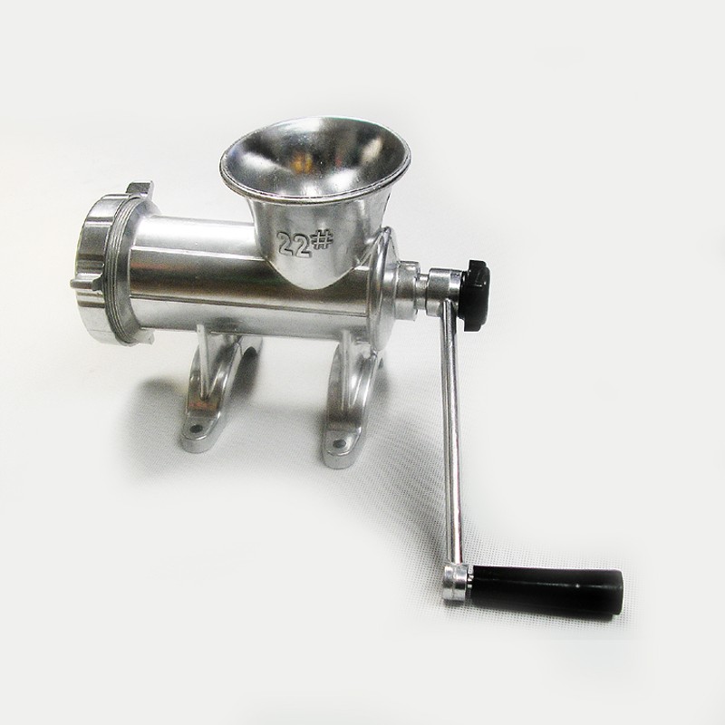 君子兰22号大型家用铝合金手动绞搅肉机灌肠机碎肉宝 绞辣椒