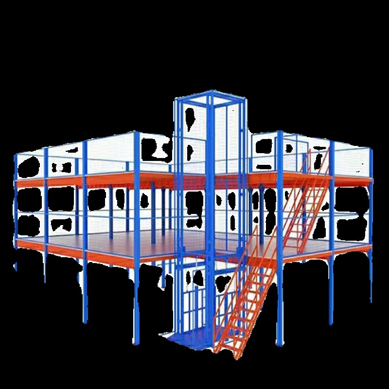 阁楼平台货架重型二层楼仓库可拆卸平台式隔层钢结构阁楼搭建货架