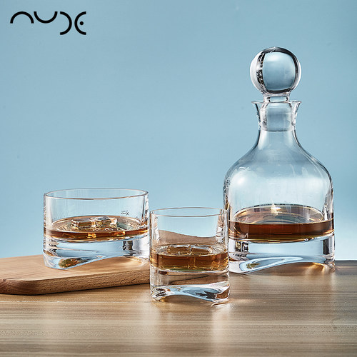 Nude土耳其进口努德水晶威士忌酒樽分酒存酒器酒瓶 创意洋酒杯子