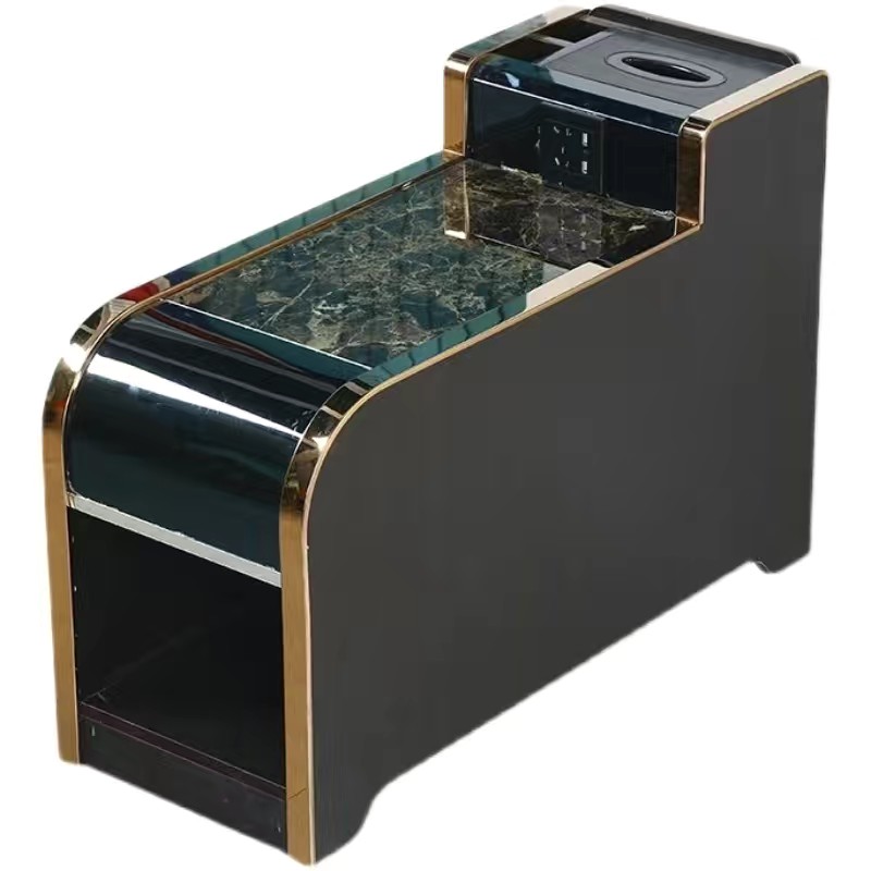 足疗沙发茶几美甲边角经济型桑拿洗浴按摩柜美容中间足浴茶几