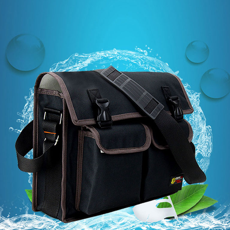 劳保工具包帆布木工五金光纤安装大号加厚多功能单肩电信电工包小