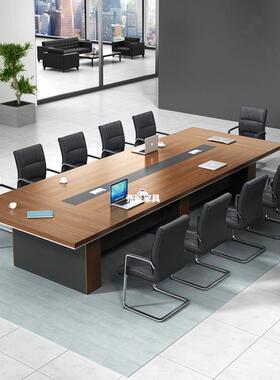 会约议长桌桌储物柜简现代会带议室桌椅组HT09合办公家具接待洽谈