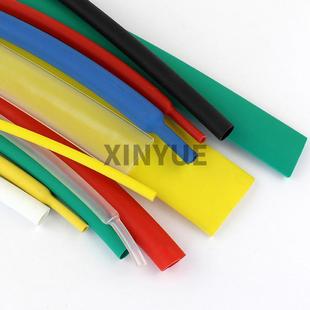 厂束家直供彩色3倍2452收缩双壁带胶缩管双壁管套绝缘线线缆保热