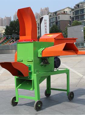 秸丝一体机羊柔秆丝ltao101022铡草养揉丝机玉米揉揉多功能丝机0v