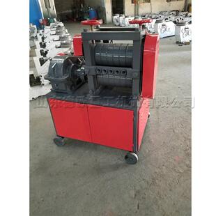 移式675建丝筑旧动钢钢筋调直机废螺纹钢矫直机弯曲钢自动伸直机