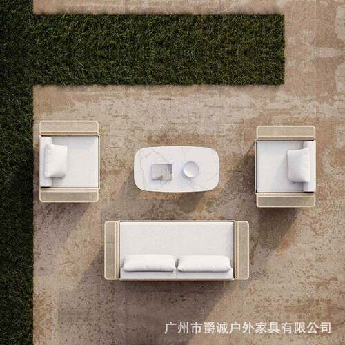 东南亚户外沙发庭家院38754乡花园露阳台别天墅民宿村藤椅组合休