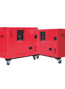 1电0K低噪W10KW音汽油发机户外抢修应急供电设机停电家用供电备