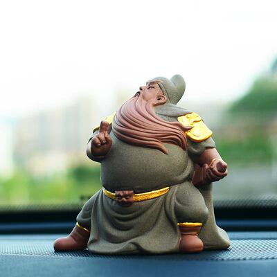 新款热卖创意个性紫养关可公茶宠小摆茶件砂招财平安装饰LJN品摆