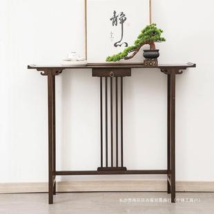 玄关桌中XPJ轻奢现简约进门入户式 桌子靠代墙新条案条几供桌台玄