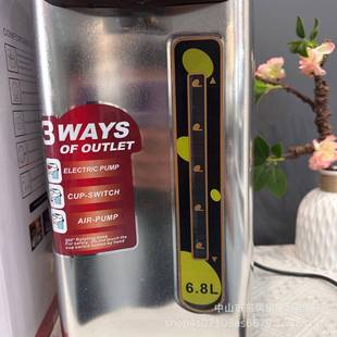 欧规锈6.8L超容量不电热水YLS水大壶保温瓶恒温办钢公家用饮水机