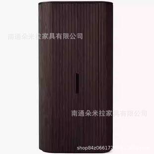 RH柜现代简约轻奢书柜美式乡村复古实木家用双门衣柜家用餐边柜