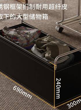 不樱锈钢可19108现衣移动收纳多功能落地衣帽架桃木卧室挂架简约