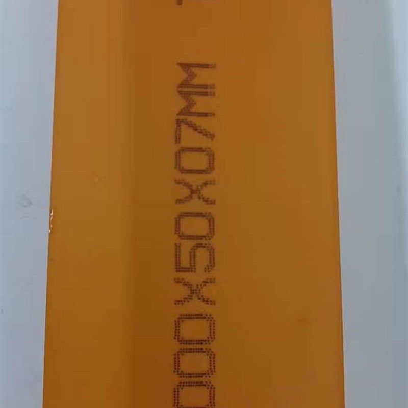 厂家50*7f*4米丝网印刷刮胶板 丝印刮胶皮 油墨胶刀皮刮胶条可定