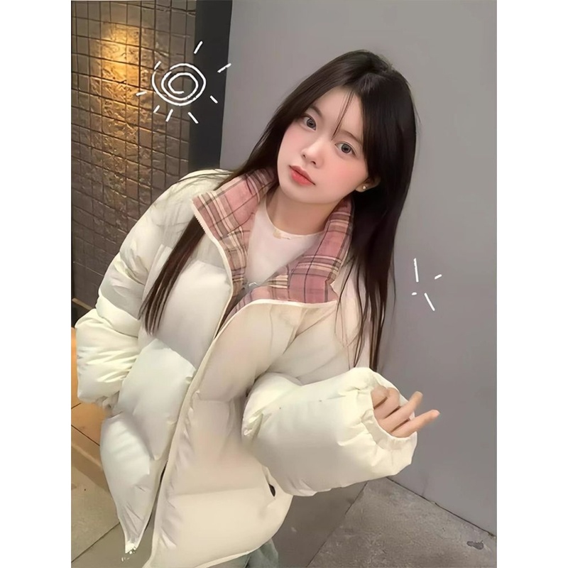 反季羽绒棉服女冬季2025年新款小个子面包服棉袄加厚保暖棉衣外套