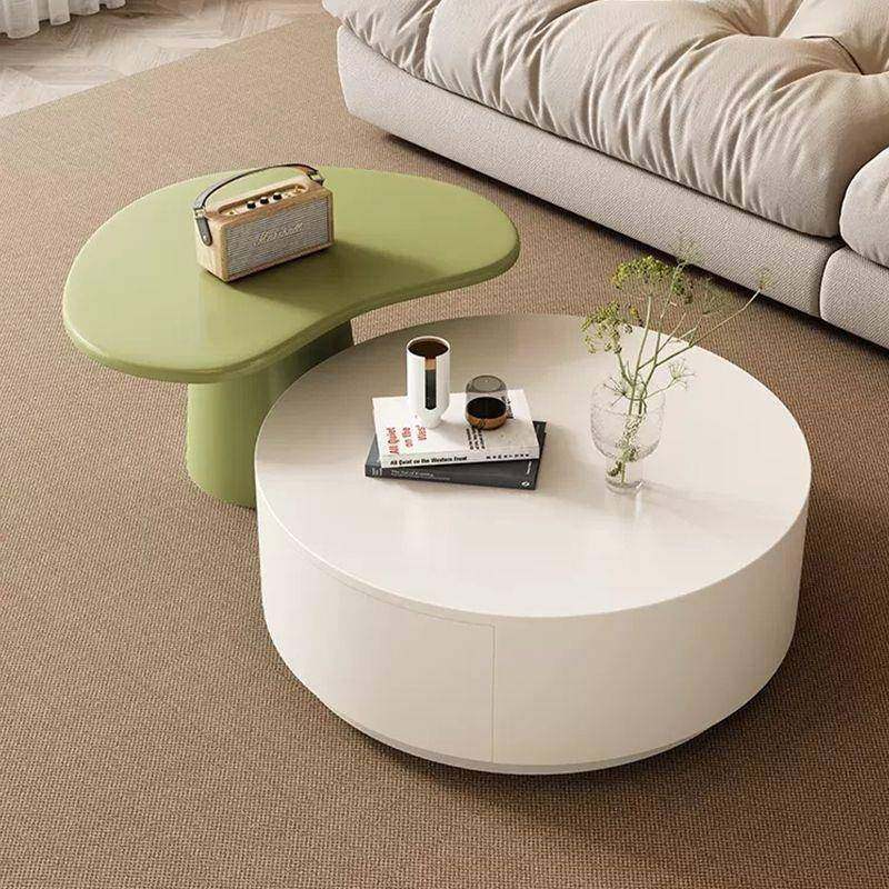 奶油腰果圆形茶几电视柜组合小户型现代客厅简约家用轻奢大小,鲜花速递/花卉仿真/绿植园艺,割草机/草坪机,淘宝优惠券,粉丝福利购,淘宝优惠卷