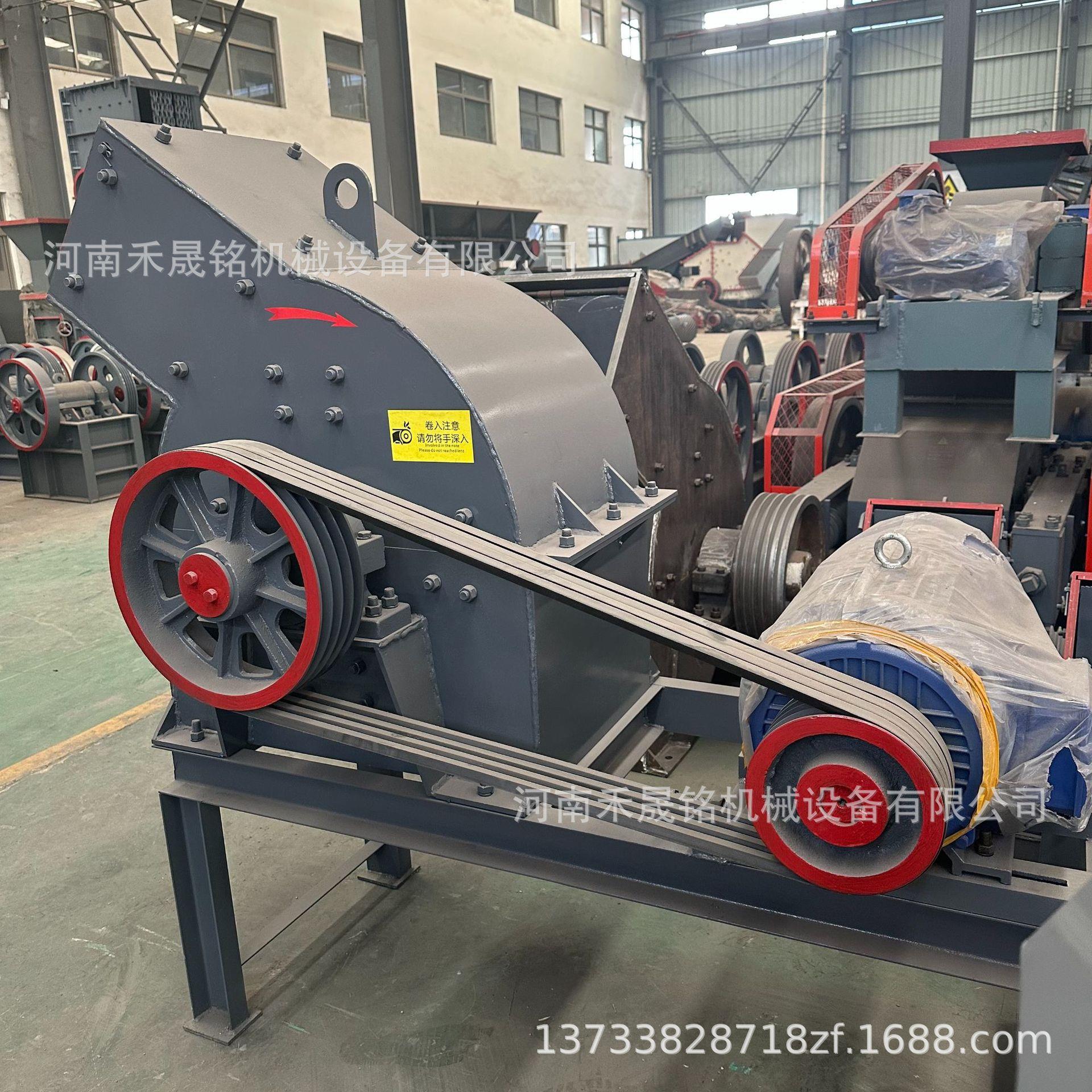 工厂价PC-300*400小型移动锤式破碎机玻璃瓶砖瓦锤式制砂机