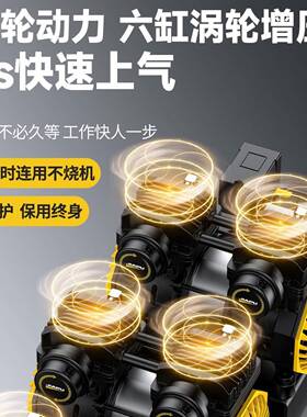 70L空机小型静音泵打GLU气泵工业无级油气磅高压220V气空气压压缩