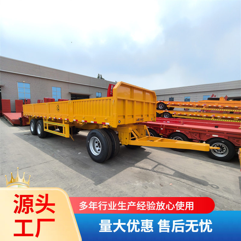 农用大马力牵引平板拖车