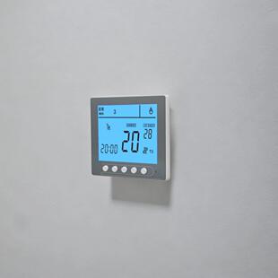 电暖采暖制开器HPW水暖地暖温控控器电恒温碳晶轻奢亚热克力关YKC