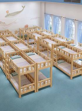 幼儿园上下床小学生管高FFH辅低床双班层床午托班高托低床导班午