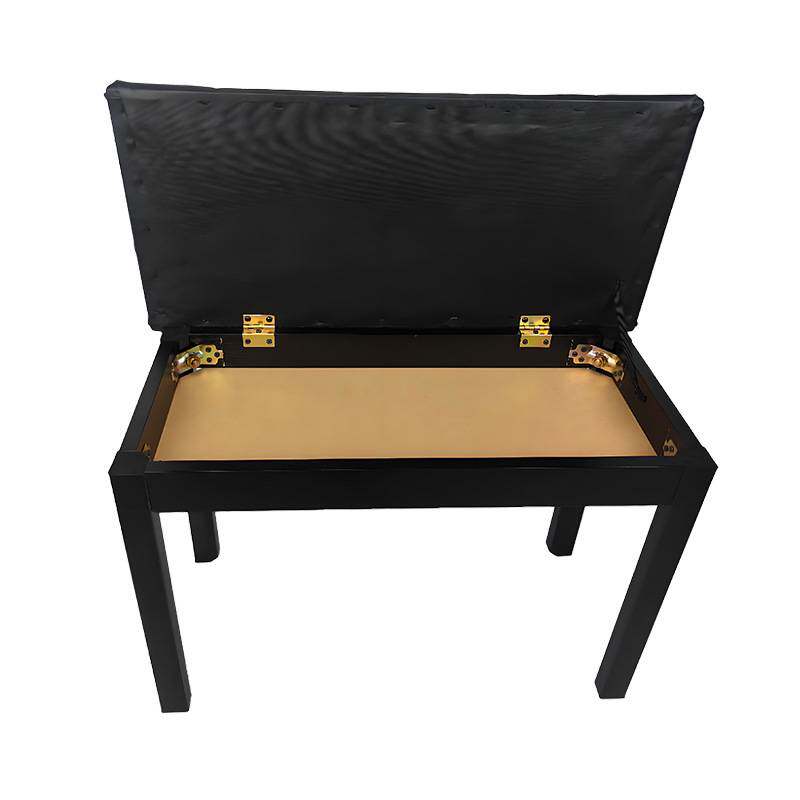 实木腿书箱款钢琴凳回弹坐垫钢琴椅大款双人琴凳子电钢琴凳子