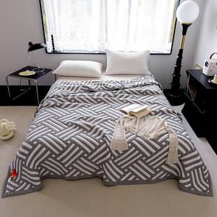 A类云朵纱布毛巾被纯棉毛巾毯单双人全棉沙发加厚被子盖毯午休毯