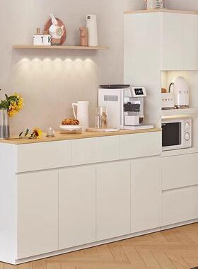 实餐边13435柜一体靠墙现代约客厅柜置物子储物柜橱柜简茶水柜收纳木柜