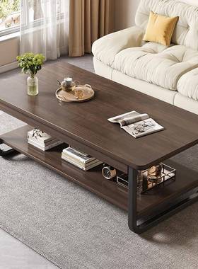 茶几客厅家用小户型2205款简易简出租屋用小桌子约长方MHX形边新