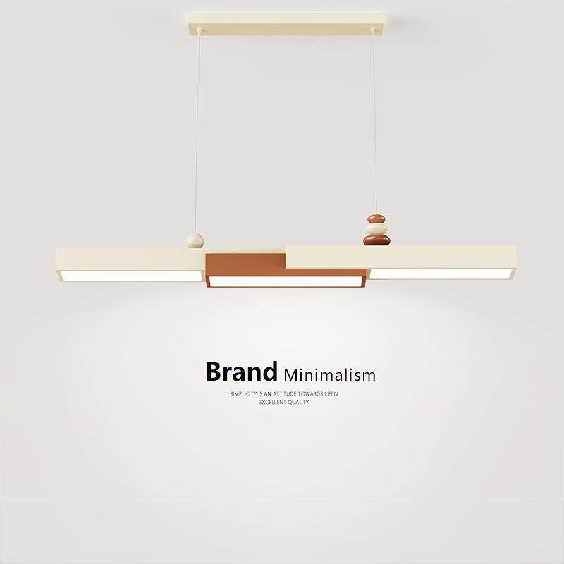 法式奶油风餐厅吊灯现代简约网红设计师美拉德风一字长条餐桌吊灯,电子元器件市场,其它元器件,淘宝优惠券,粉丝福利购,淘宝优惠卷