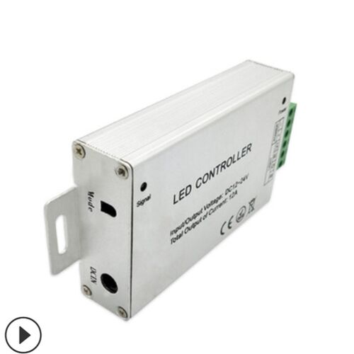 RGB七彩四线控制器灯带灯条灯板模组变色渐变屏闪跳变铝壳12V24伏
