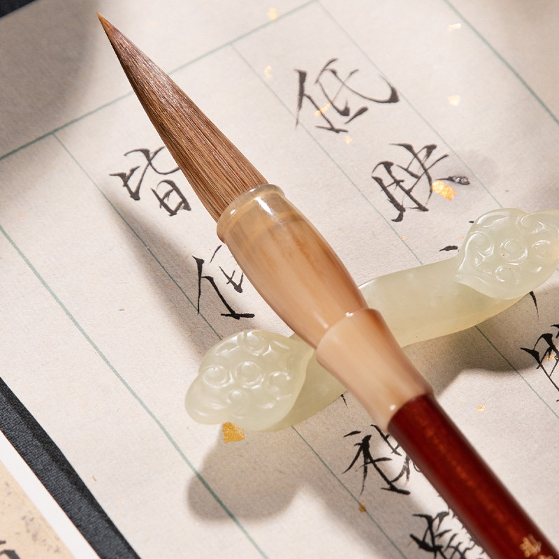 兼毫毛笔书法专用毛笔毛笔专业级楷书隶书行书草书书法练习毛笔初