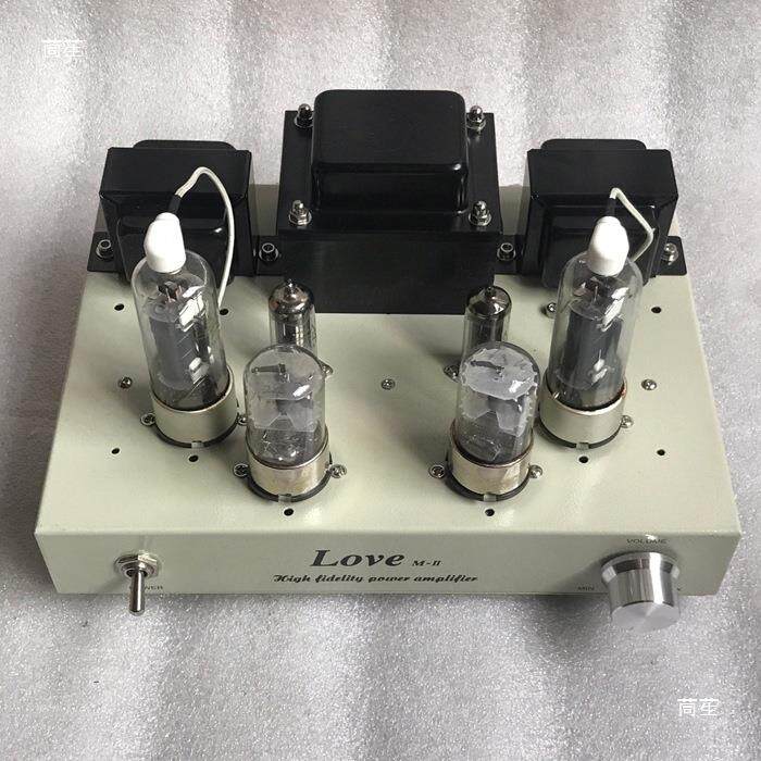 纯手工搭棚双6z4整流6p13p单端甲类胆机电子管功放机成品机