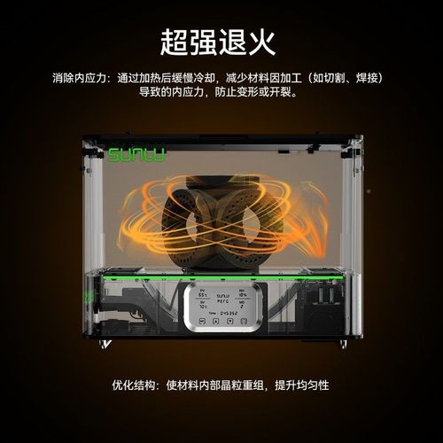 三绿SUNLU E2 3D打印耗材干燥箱维工程耗材专用超强火退D打印机配