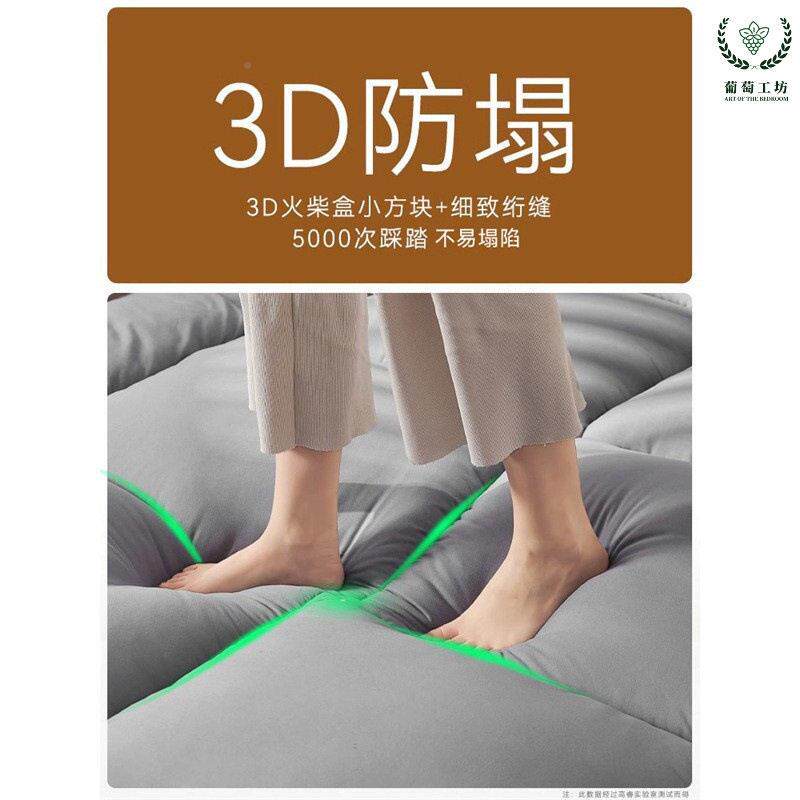 床软垫家用卧室垫折榻榻米垫子葡萄工坊褥垫垫被学生舍人租房专用