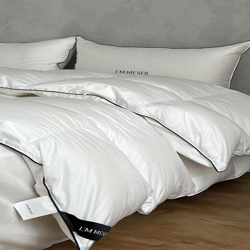 MESER 觅森哑光95%大朵白鹅绒被芯120支天丝棉羽绒被子春秋被冬被