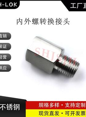 SHJH厂家直销替代Swagelok316不锈钢SS-12-A-12RT内螺NPT转外螺RT