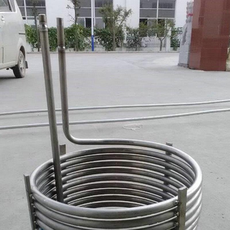 定 做钛电加热盘管 316不锈钢盘管弯管加工 冷热交换器专用弯管